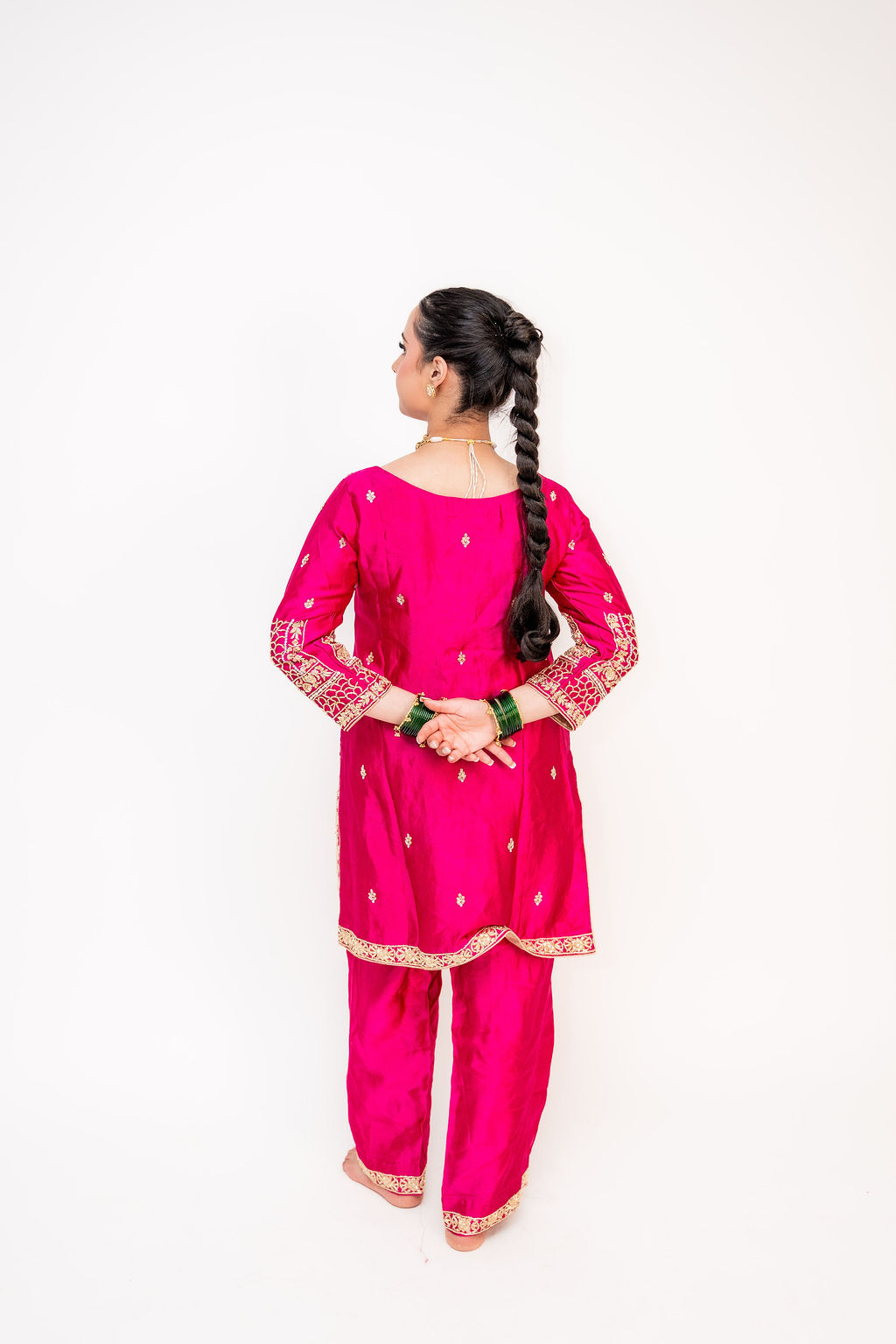 Gul-e-Gulabi (ਗੁਲ-ਏ-ਗੁਲਾਬੀ | گلِ گلابی)-Blush Blossom (Image - 1)