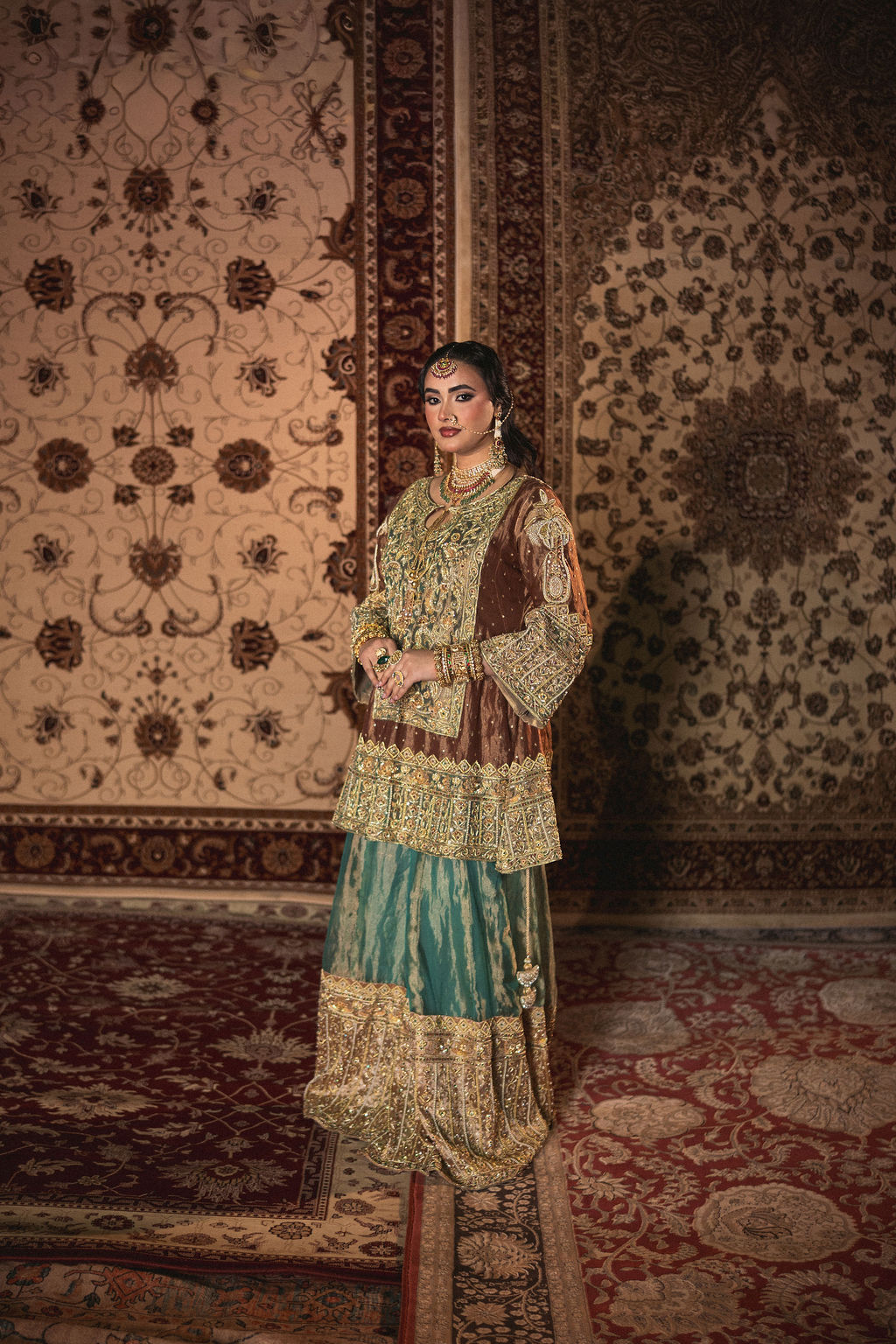 Malika-e-Manaazir (ਮਲਿਕਾ-ਏ-ਮਨਾਜ਼ਿਰ | ملکہِ مناظر)-Queen of Visions, from Horse & Heirloom Collection. 1