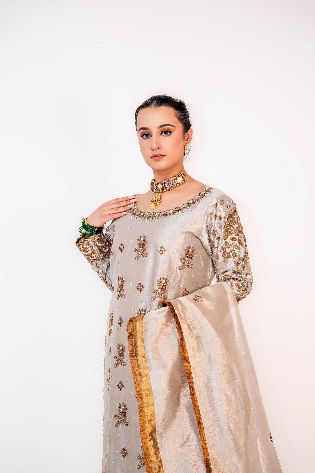 Noor-e-Sim (ਨੂਰ-ਏ-ਸਿਮ | نورِ سیم)-Radiance of Silver (Image - 1)