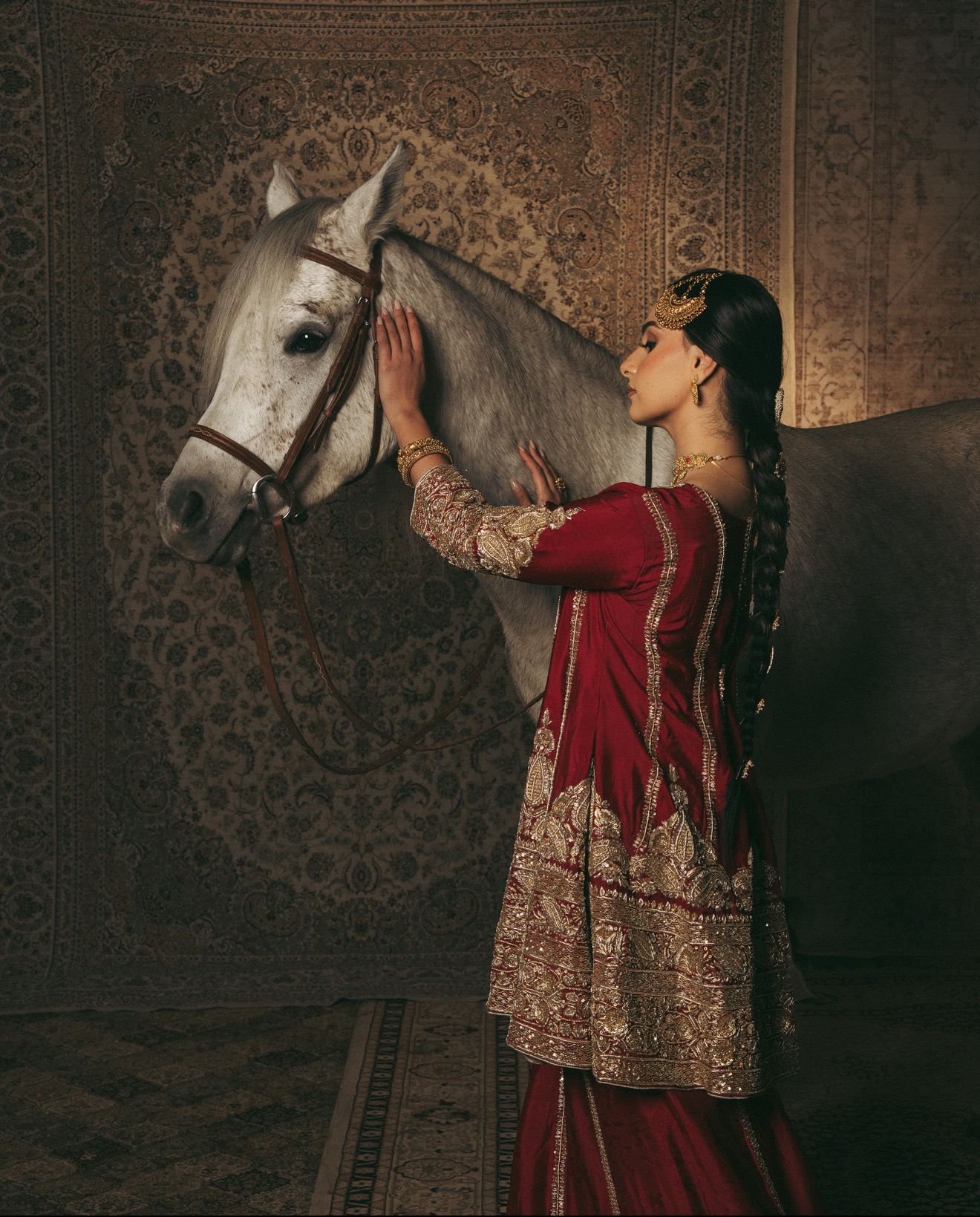 Shahi Azmat (ਸ਼ਾਹੀ ਅਜ਼ਮਤ | شاہی عظمت) – Royal Magnificence, from the Horse & Heirloom Collection (Image - 1)