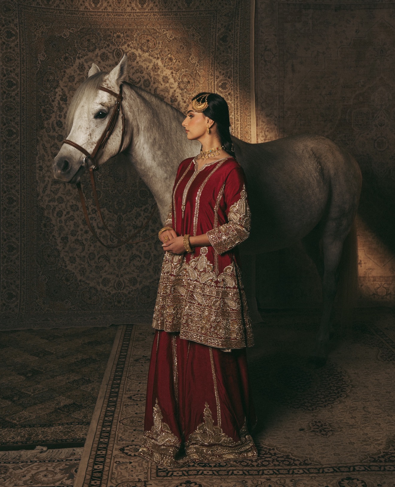 Shahi Azmat (ਸ਼ਾਹੀ ਅਜ਼ਮਤ | شاہی عظمت) – Royal Magnificence, from the Horse & Heirloom Collection (Image - 1)