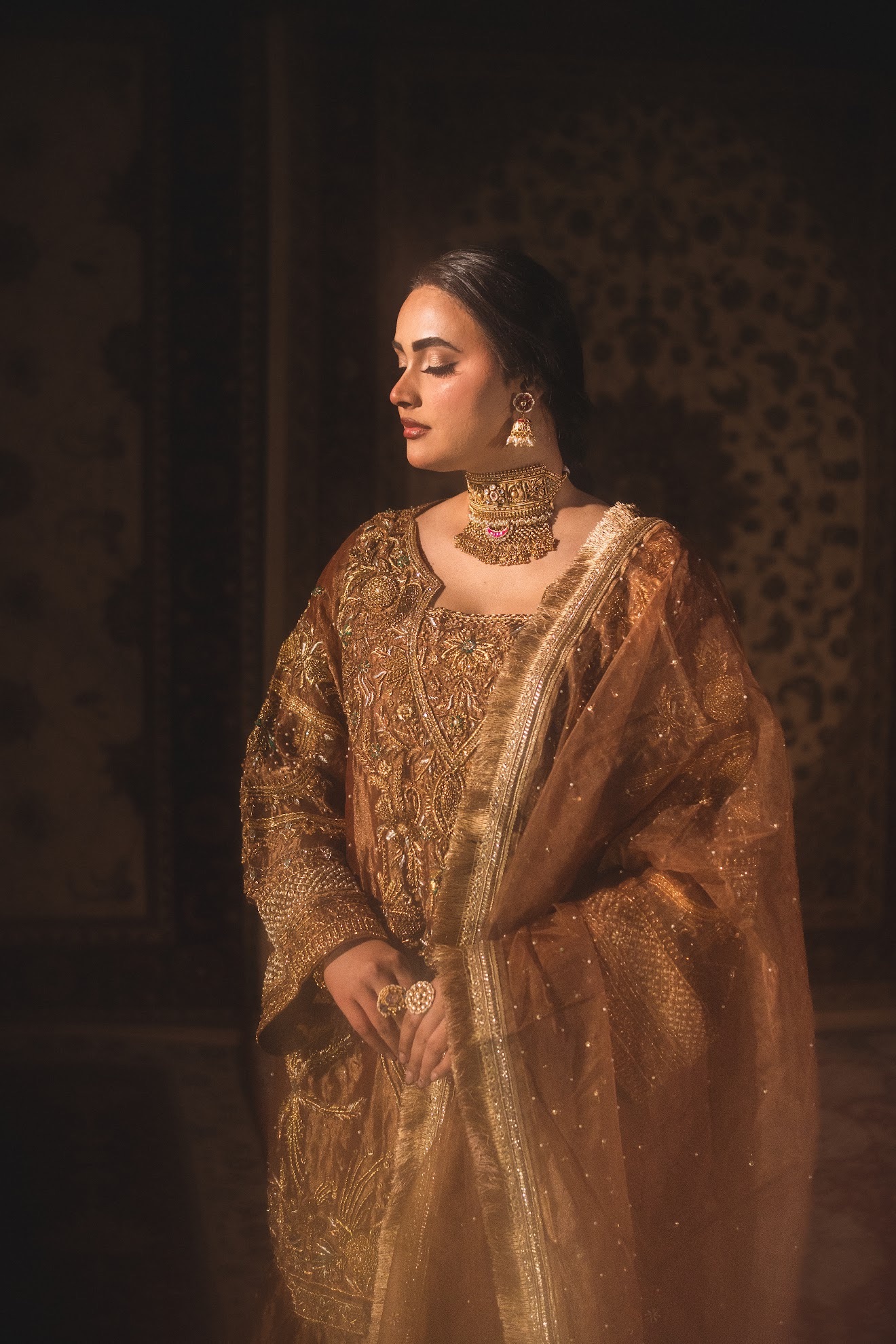 Zar-e-Shaan (ਜ਼ਰ-ਏ-ਸ਼ਾਨ | زرِ شان)- a distinguished piece crafted from pure tissue. (Image - 1)